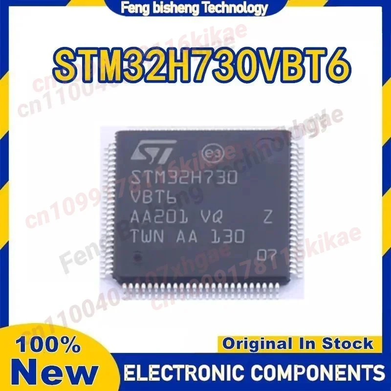 STM32H730VBT6 STM STM32H STM32H730 STM32H730VB STM32H730VBT MCU LQFP-100 circuitos integrados microcontrolador IC