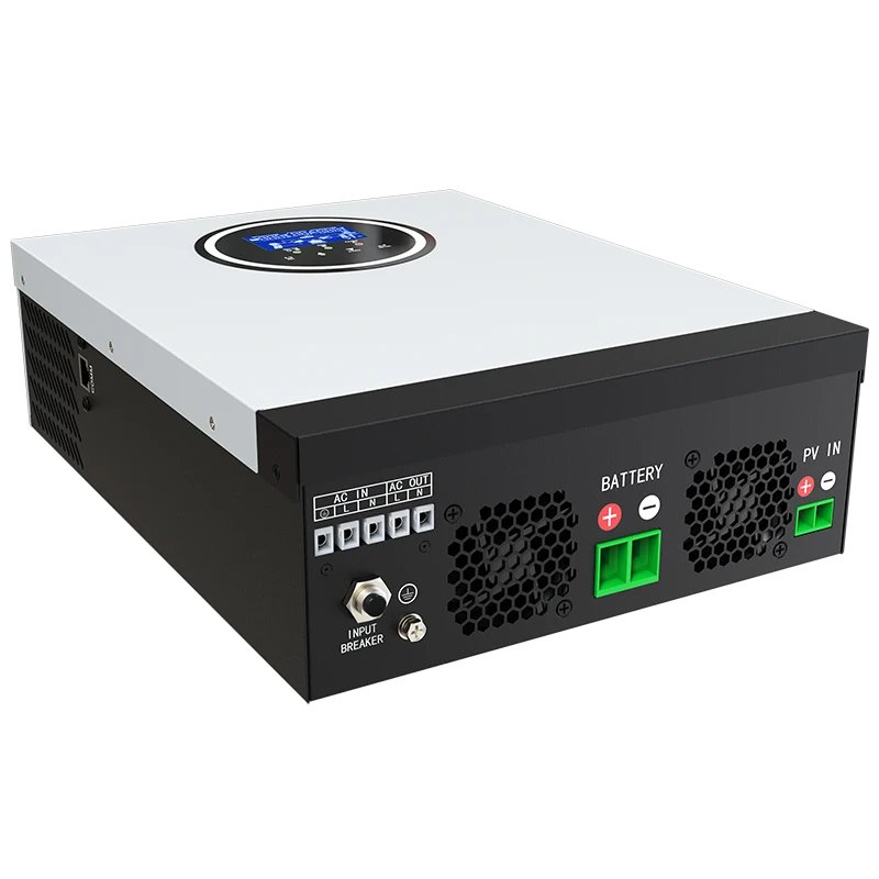 1600W 3000W 80A MPPT Controller Hybrid Solar Inverter off Grid Solar Inverter Compatible with Lithium Battery