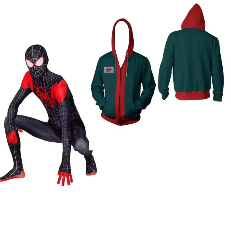 

Cosplay Costume Adult Superhero Spider Black Remy Toby Miles Spider Man Cosplay Party Costume Bodysuit Men Women Costume