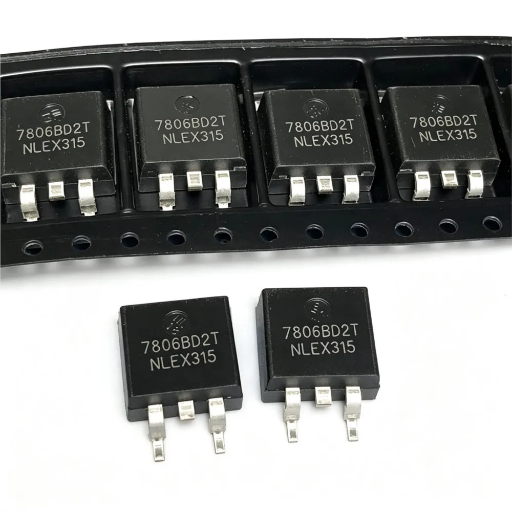 5PCS MC7806BD2T PTP04N04N 40V 206A AUIRFS8407 40V 195A STTH1202 200V 12A PSMN022-30PL 30V30A BYC15X‑600 600V 15A