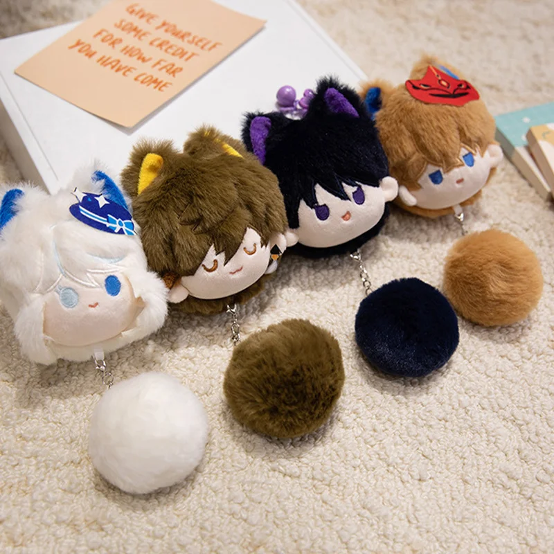 

Genshin Impact Plush Keychain–Furina,Zhong Li,Childe,Ayaka/Wanderer/Xiao Cotton Doll Cute Stuffed Animals Toy Game Merchandise