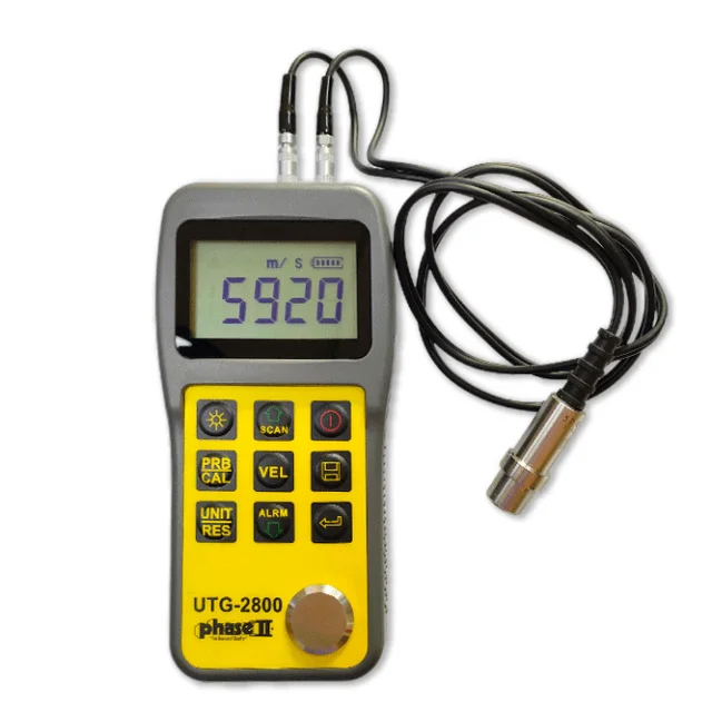 Phase II UTG-2800 Ultrasonic Thickness Gauge