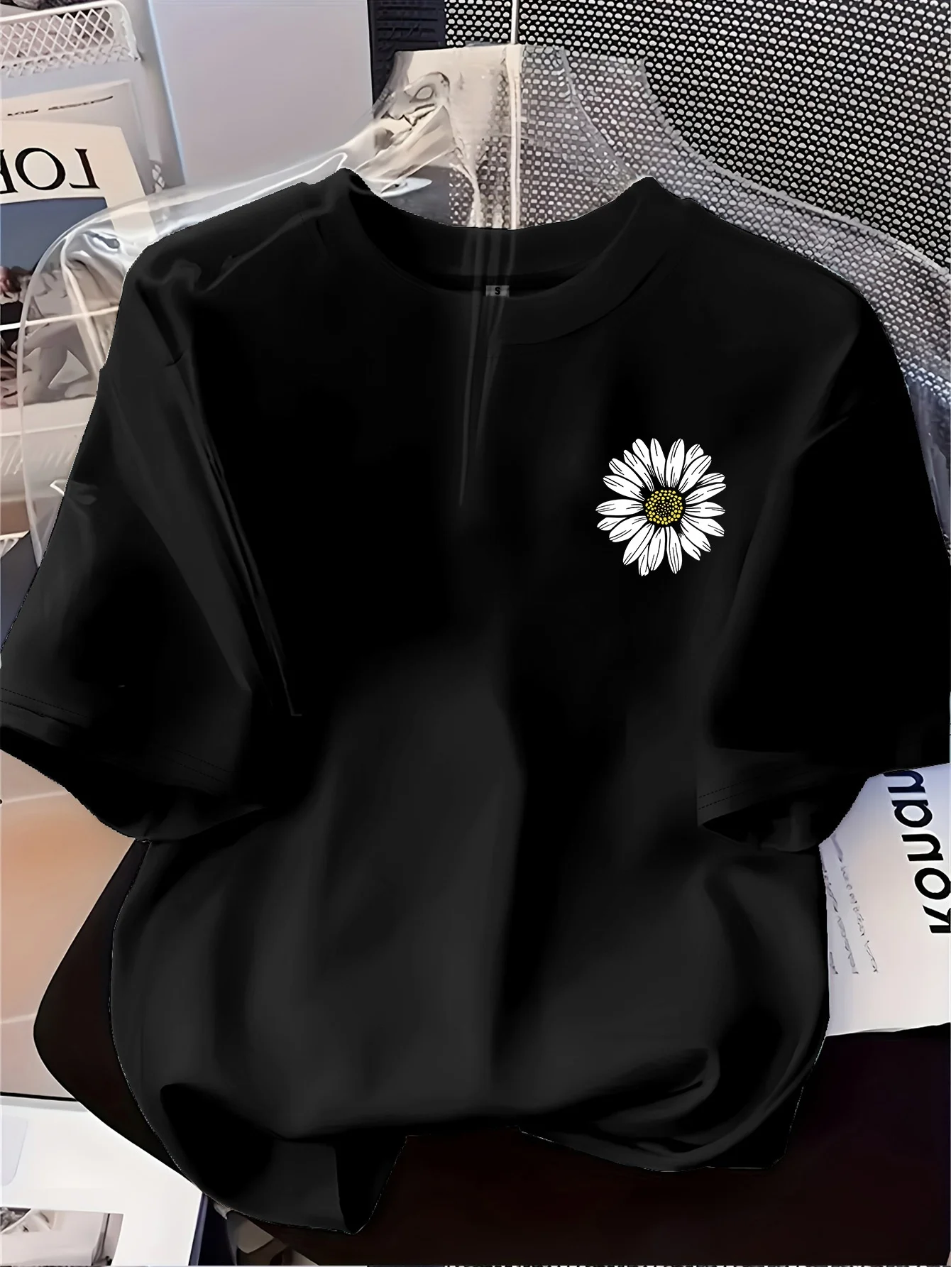 

Women's Plus Size T-shirt Graphic Short Sleeve Clothing Top, Loose and Casual, Soft and Comfortable Breathable, Outdoor Sports