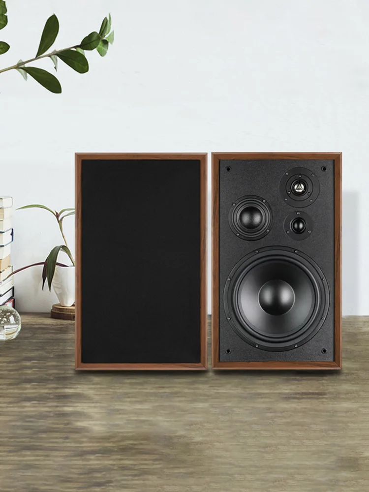 Haut-parleur d'étagère 150W, boîte de son 8/10 pouces, Audio passif à 4 voies, 8ohm, 18mm d'épaisseur, haut-parleur en bois pour Home cinéma, TV, DJ Studio