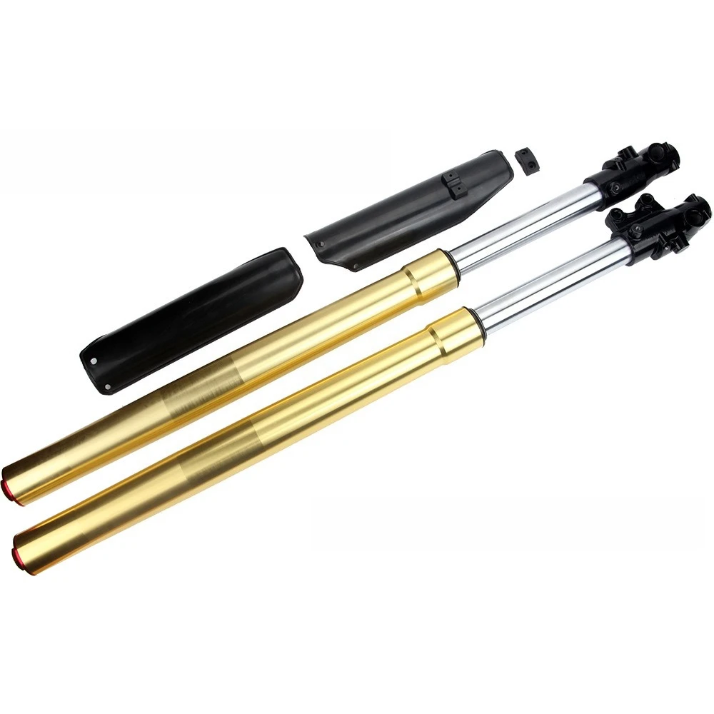 

Motorcycle Parts - 15mm Hole, 45/48mm, 790mm SDG SSR Front Shock Absorber/damper, Golden Color