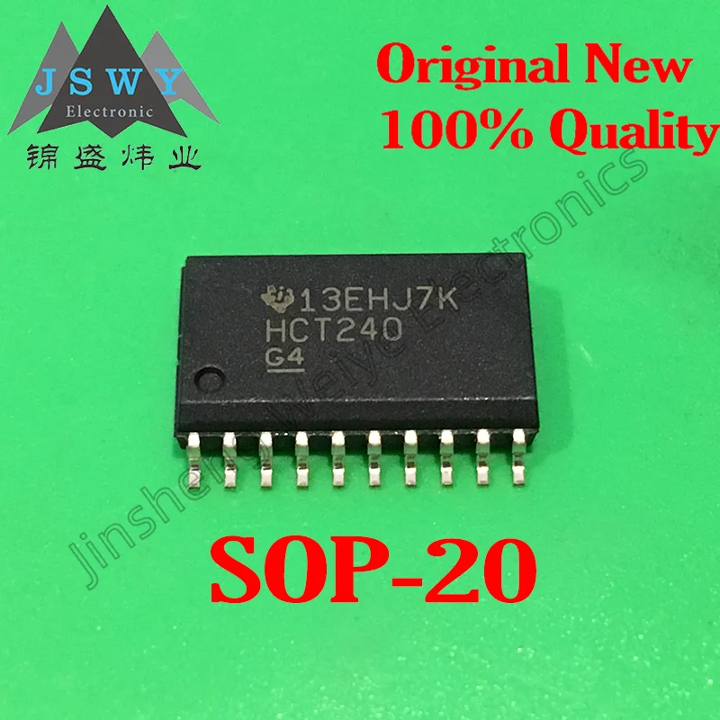 

(1-10PCS) Original SN74HCT240DWR SOP-20 HCT240 Tri-State Output Octal Buffer and Line Driver Brand New In Stock!