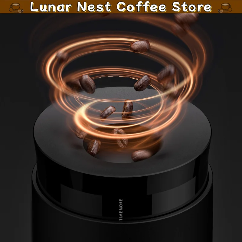 New Timemore Whirly 01s Electric Coffee Grinder Portable Automatic Espresso Pour Over Coffee Grinder Home Outdoor Portable Use