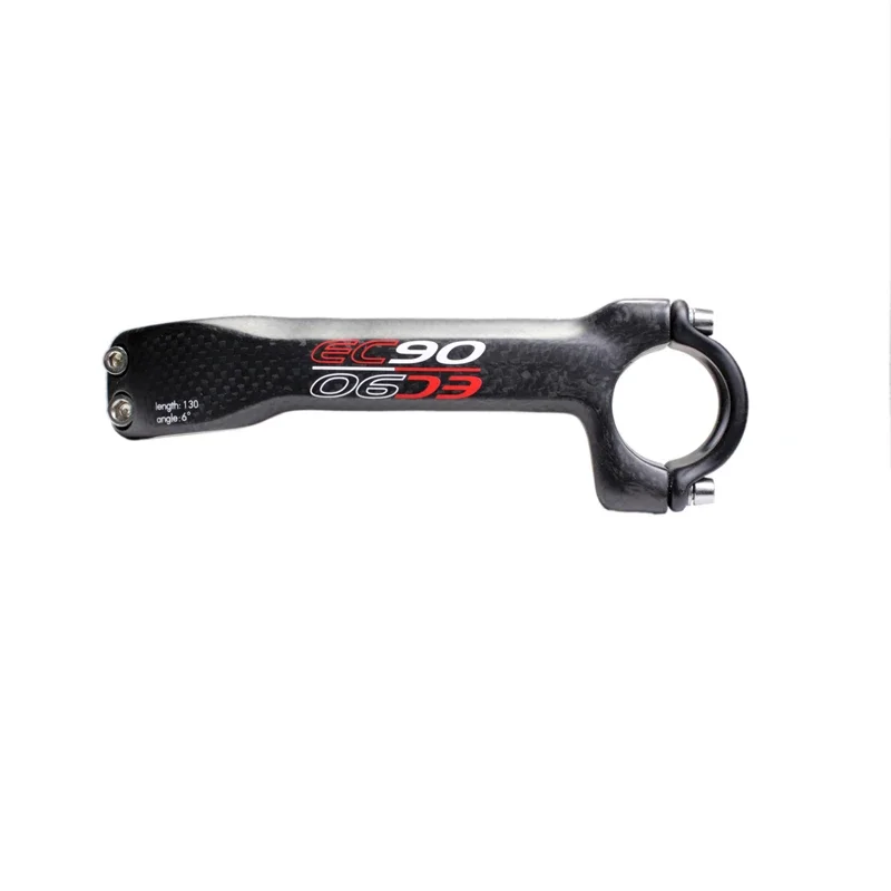 EC90 Full Carbon Fiber Riser 6 Degree MTB Mountain Road Bicycle Stem Matte Fork Diameter 28.6mm Length 70mm Bike Parts