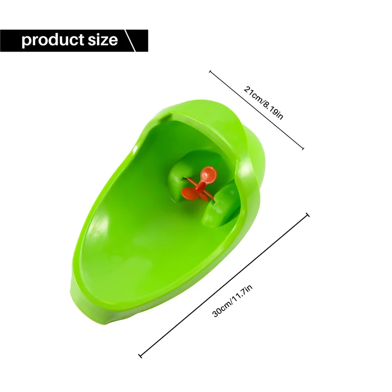 AAM-1 x Fun Pot Children Frog-shaped urinal (green)