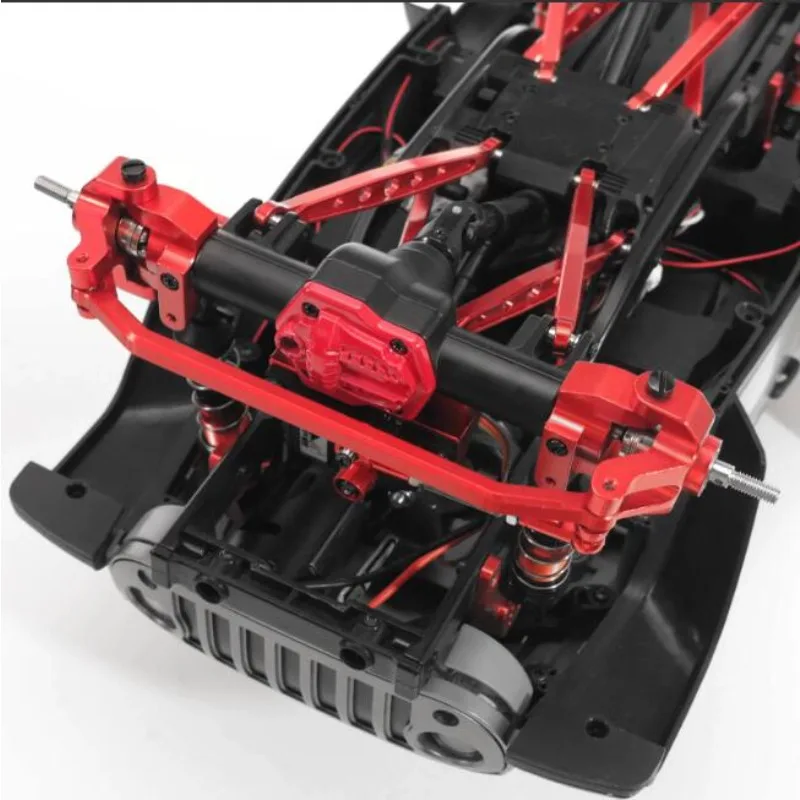 For 1:12 MN MN128 Wrangler JL & MN86 G500 Straight Axle Set, No Differential, Zinc Alloy Housing RC Upgrade Parts/Straight Axle
