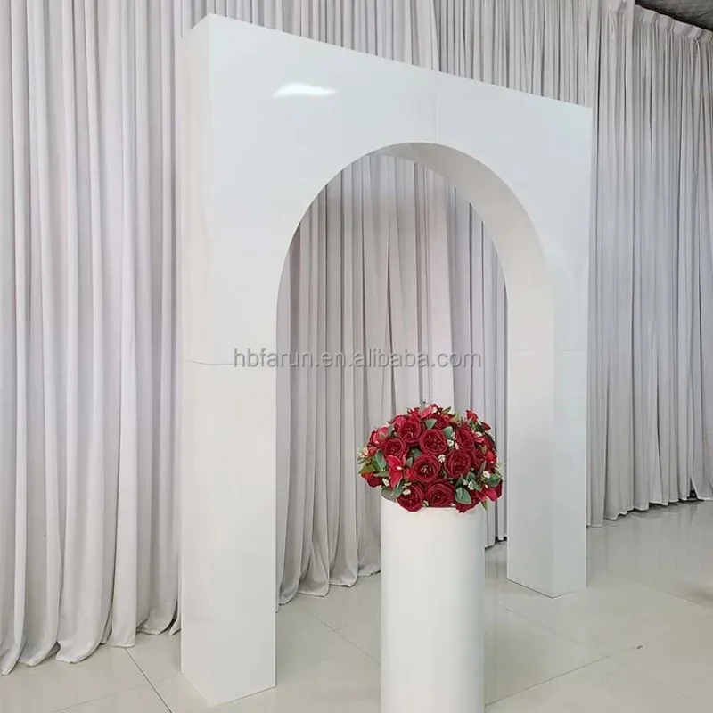 

New Product Wedding Arch Background Frame 3D Square Arch Panel Frame Wedding Party Decoration