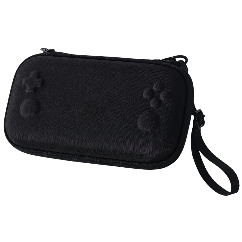 CORA Handheld Console Travel Case with Wide Opening, Included Wrist Lanyard and Lightweight Fabric Construction for Routine