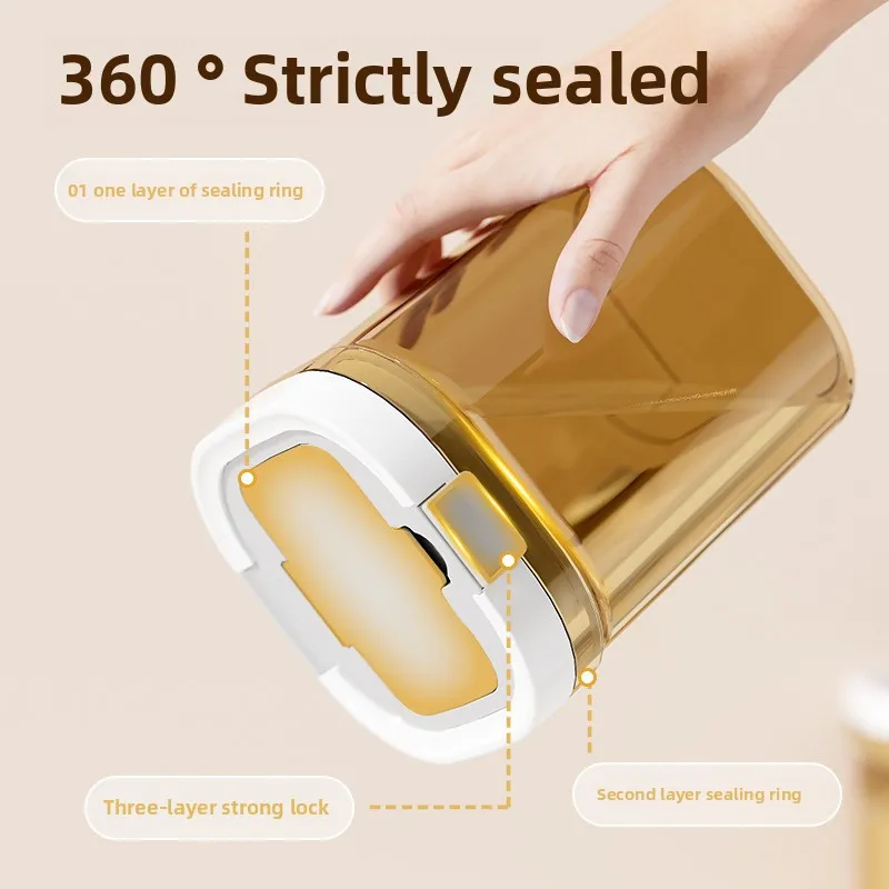 Serbatoio per latte in polvere per uso alimentare per uso domestico Scatola di imballaggio portatile speciale sigillata a prova di umidità di grande capacità