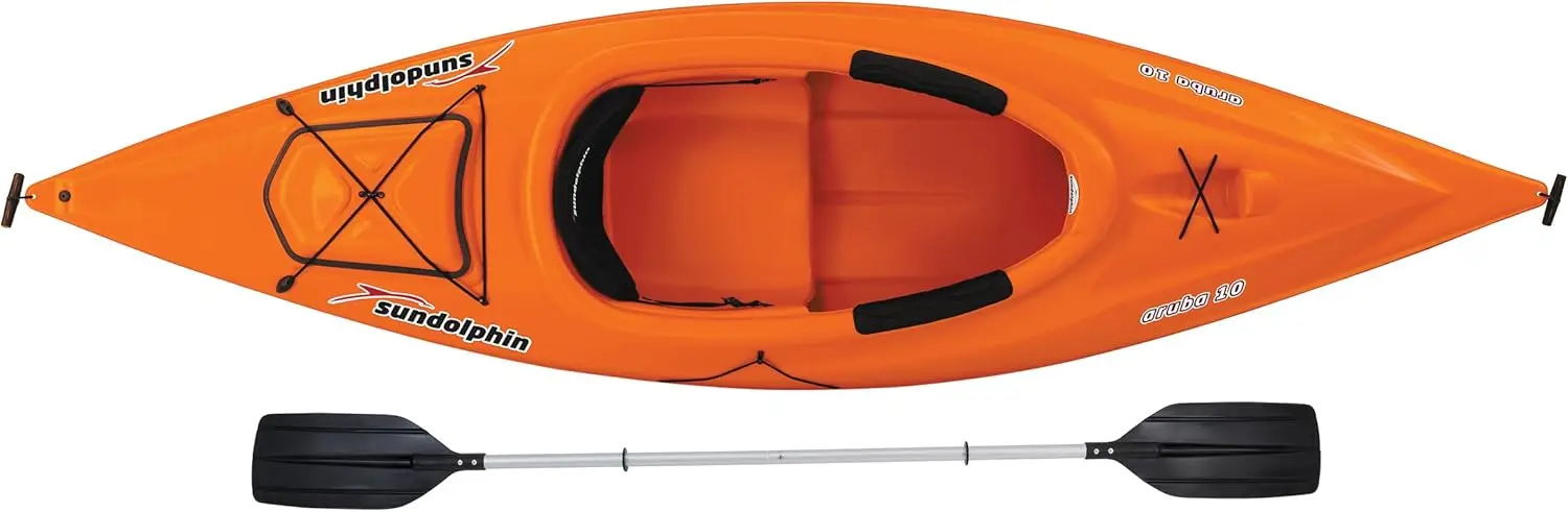 SUNDOLPHIN Sun Dolphin Aruba 10 أقدام يجلس على قوارب الكاياك
