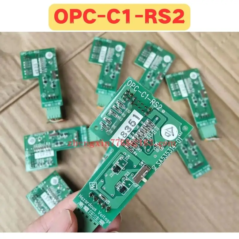 

Used Communication Card OPC-C1-RS2 OPC C1 RS2 Normal Function Tested OK