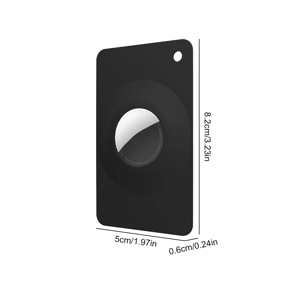 Per porta carte Airtag Custodia protettiva flessibile Custodia leggera per localizzatore di prevenzione delle perdite per tasca per zaino a portafoglio