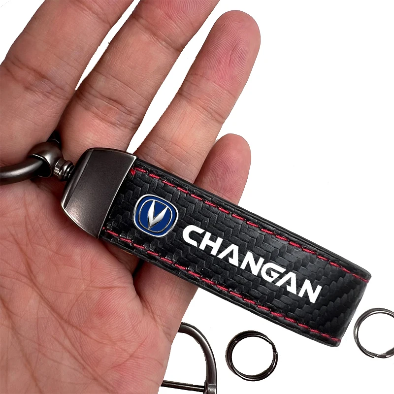 

Car Keyring Keychain Key Chain Holder Key Keychain Accessories for Changan UNI-K CS75 PLUS CS95 CS35 Alsvin CS15 CS55 Eado