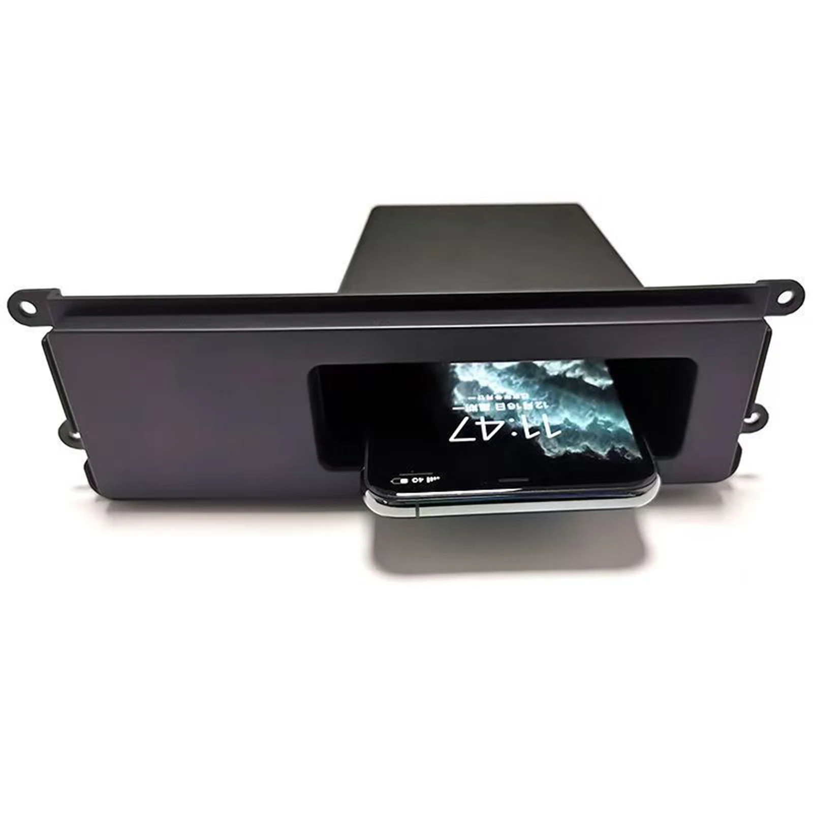 لميتسوبيشي باجيرو 2008 2010 2011 2012 2013 2014 2016 سيارة مركز وحدة التحكم الهاتف سريع شاحن لاسلكي لوحة شحن حامل