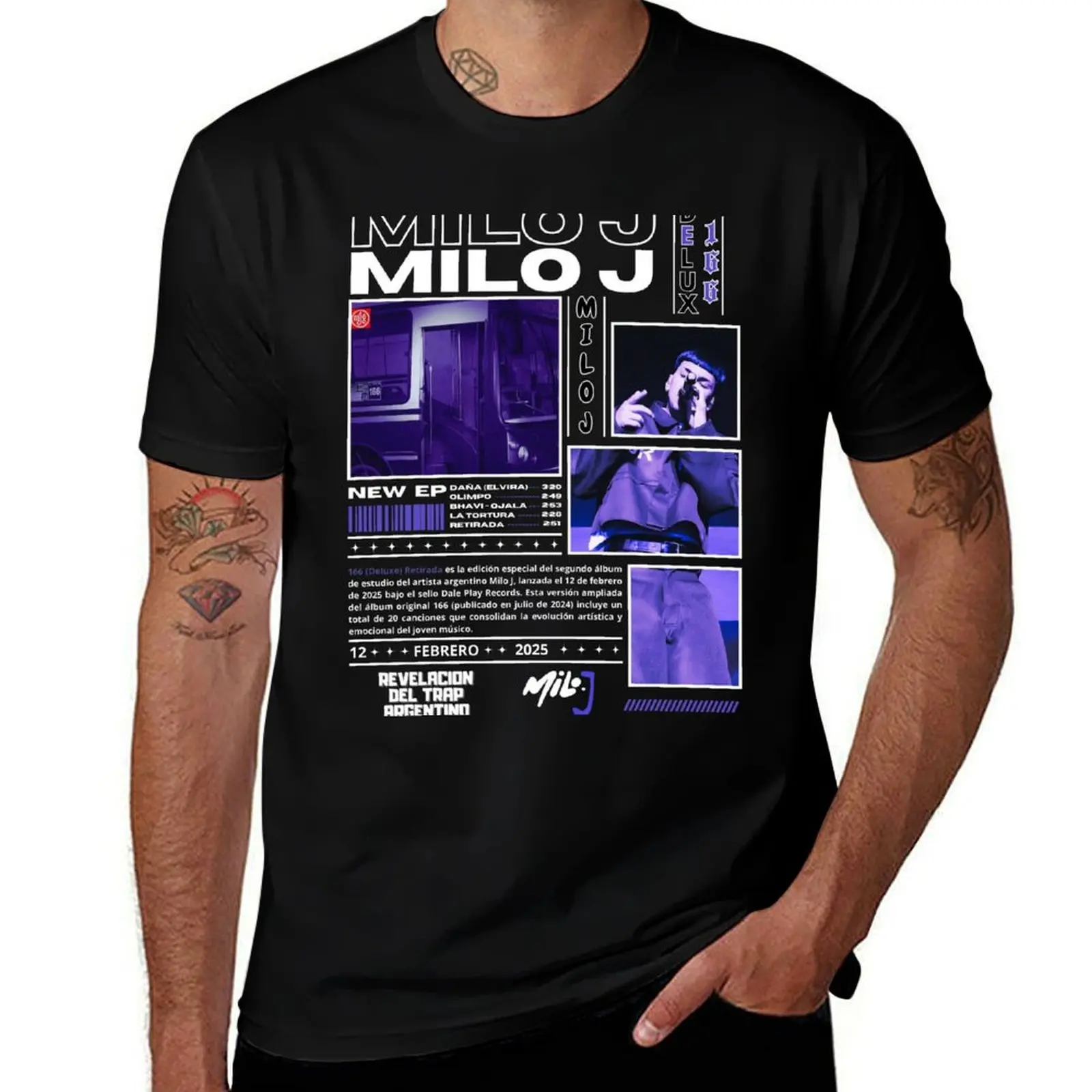 

Milo J Deluxe 166 T-Shirt plus sizes graphics cotton graphic tees t shirts for men pack
