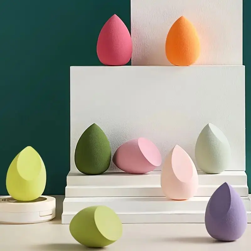 4-częściowy zestaw gąbek do makijażu Premium - bez lateksu gąbka kosmetyczna do mieszania podkładu, w dotyku i aplikacji makijażu