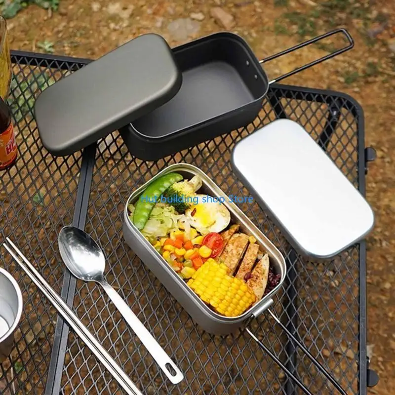 T21C 800ml lancheira alumínio - Japanese Camping Cooking avaliação e preço