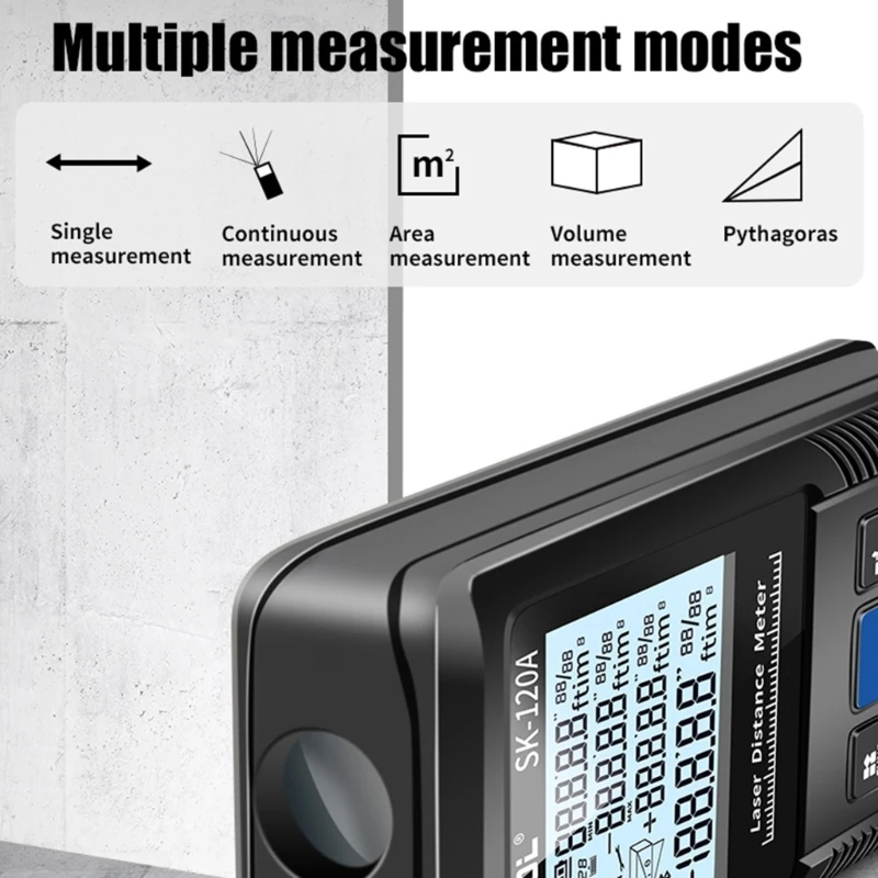 Portable Intelligent Rangefinder LasersTape Point Measure RangesFinder Handheld Measuring Distance Meter Digital Drop Shipping