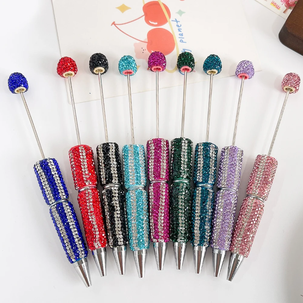 

Сердечный дизайн 15*150 мм 20 шт. ручка со стразами/ювелирные аксессуары/эффект полосок/пластиковые ручки в полоску/фурнитура для ручек из бисера # 19615