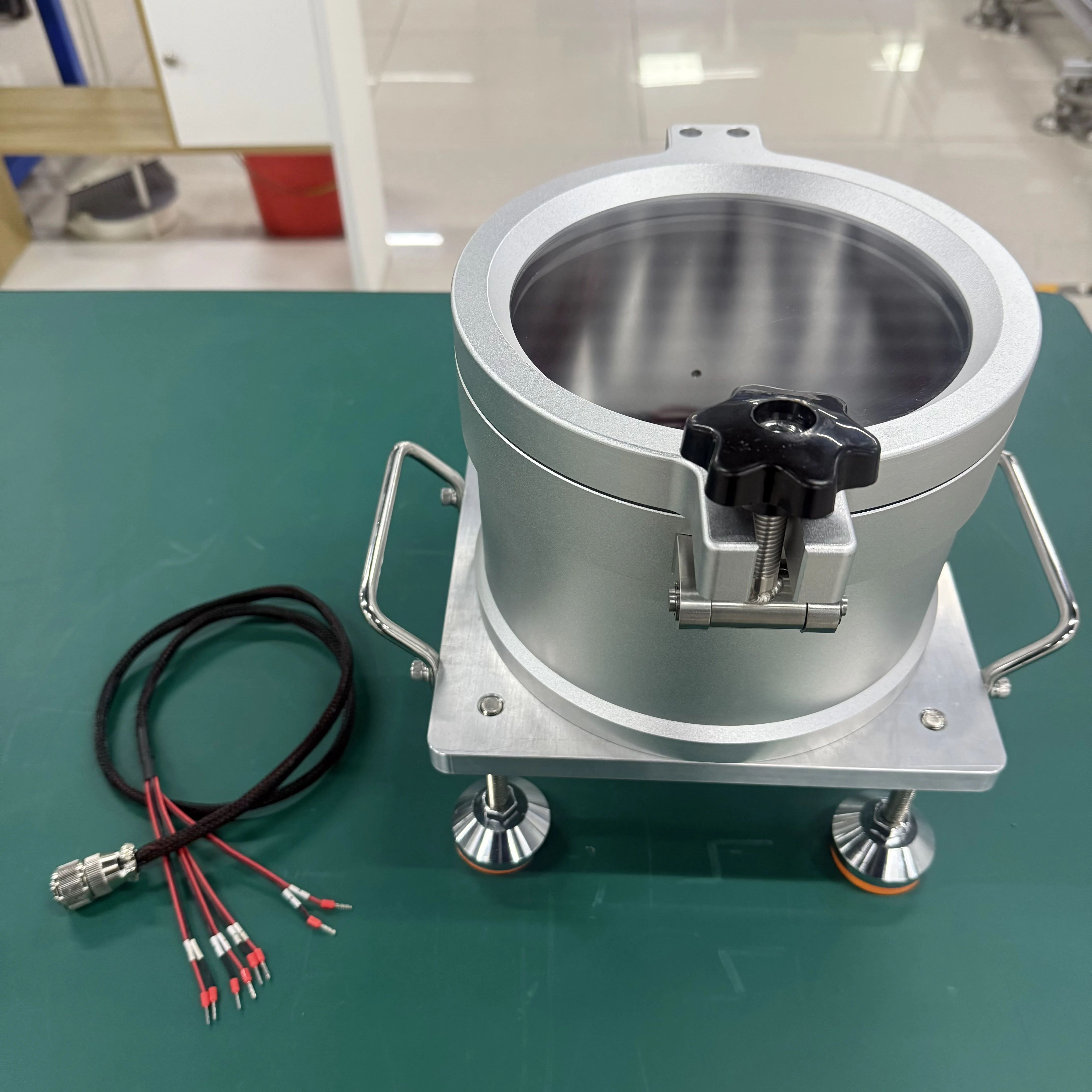 HSIN600-10 Stainless Steel Gas Empty Box Barometer with Electrical Measurement Pressure Calibrator Test Instrument 30~110kPa