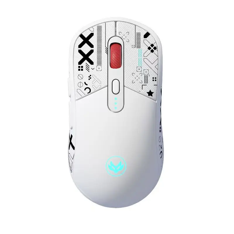 Wireless Mouse Bluetooth + 2.4G Dual-mode 500mAh Rechargeable Office Gaming Mouse 3200DPI PAW3212 For Laptops  Desktop Computers