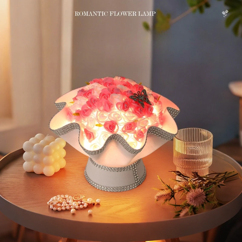 romantic-flower-atmosphere-lamp-bedroom-bedside-taable-lamp-rechargeable-night-light