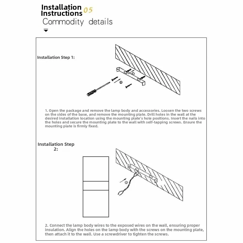 Acrylic Material LED Wall Lamp Simple Design AC 220V Wall Sconce Lamp 6W Night Lights Indoor Wall Light Balcony Lighting