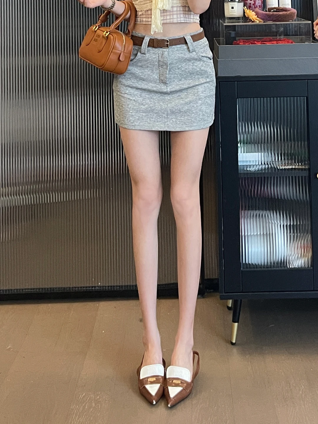 

ChiclyNana American Sle Hot Girl короткая женская юбка-бодикон с завышенной талией из полиэстера, лето 2024