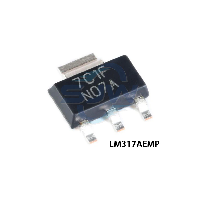 LM317AEMP LM317DCYR LM317EMP LM317LIPK SOT-223-3 SOT-223-4 SOT-89 Linear regulator (LDO) chip