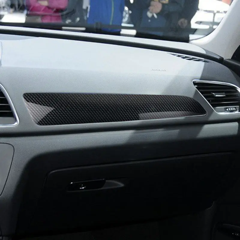 

Накладка на панель сиденья пассажира (левая/правая) из АБС-пластика с текстурой карбона для Audi Q3 2013-2018