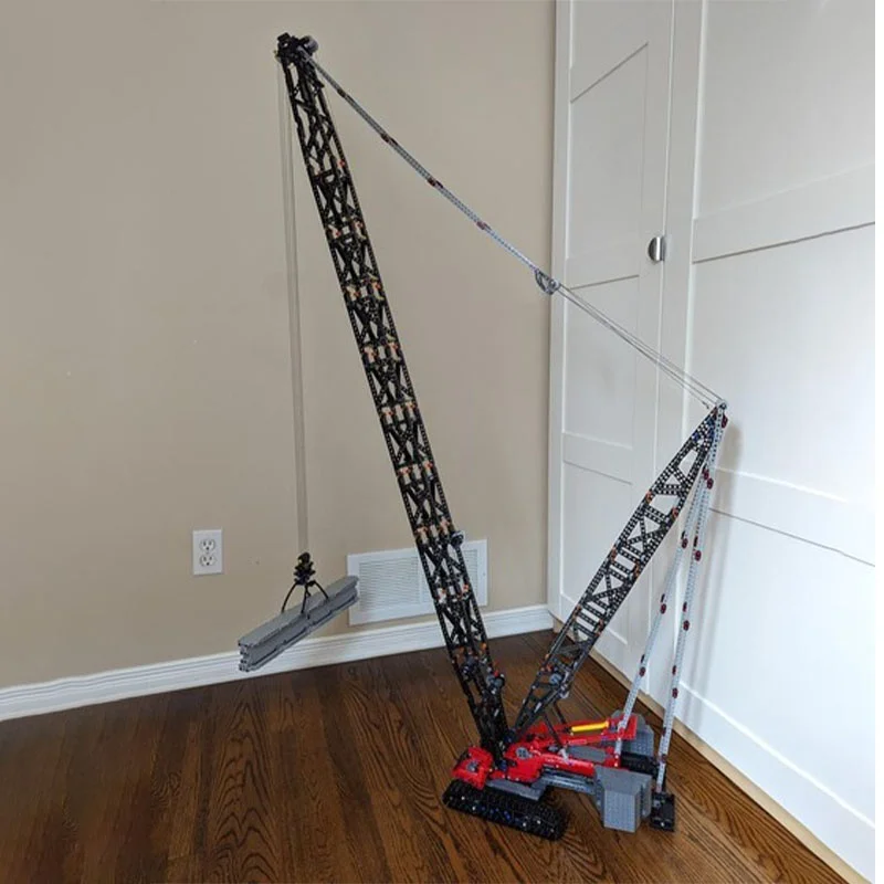 1602pcs MOC Crawler Crane Technical Model Building blocks Architecture toys Assemble Christmas gift DIY idea Brick Kids Birthday