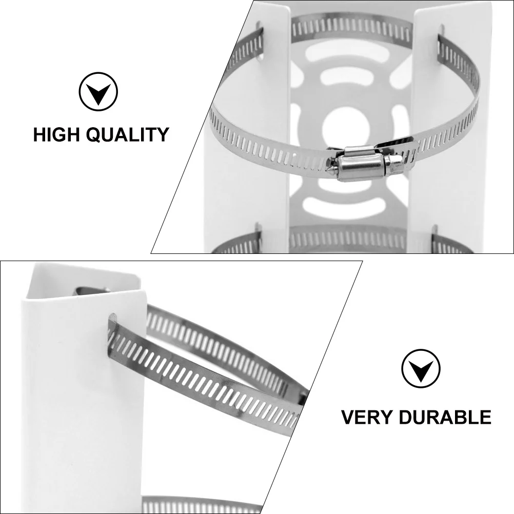 

2 Sets Steel Security Camera Bracket Wall Ceiling Mount Indoor Outdoor Durable Easy Install Disassemble CCTV PTZ Dome Pole