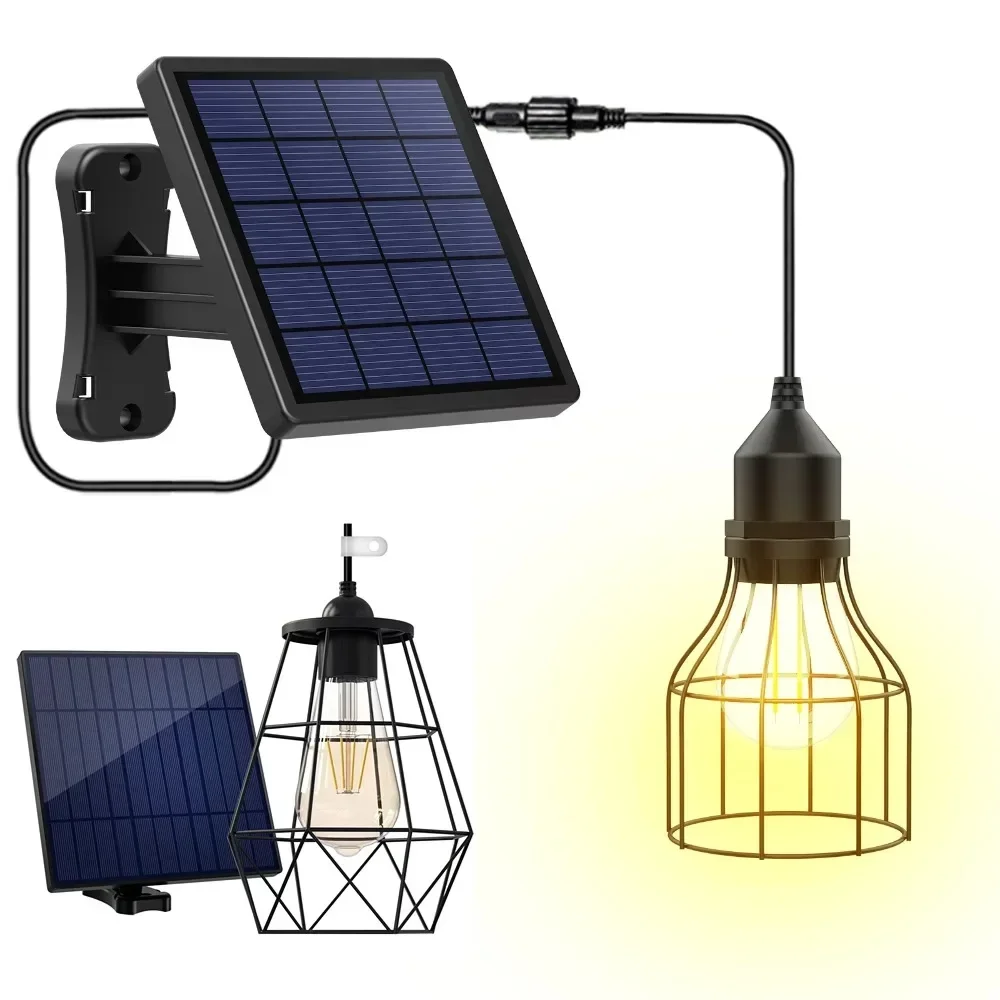 תליון שמש אורות תאורה חיצונית עמיד למים נברשות חצרות נוף נברשת חזיות