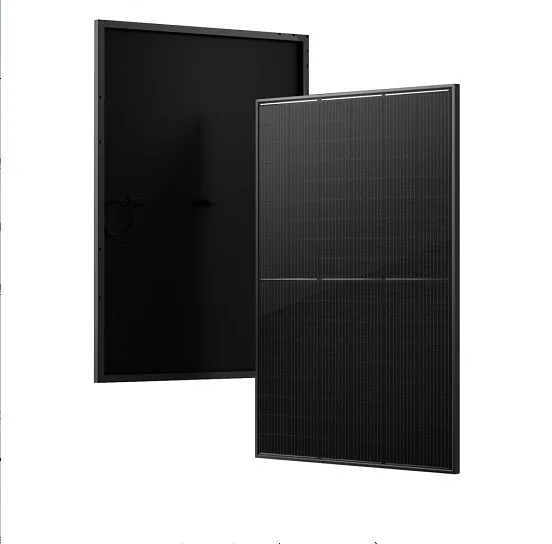 410W All Black Solar Panel Black Frame Photovoltaic Module Efficient Half-Piece Assembly Photovoltaic Panel Battery Hair