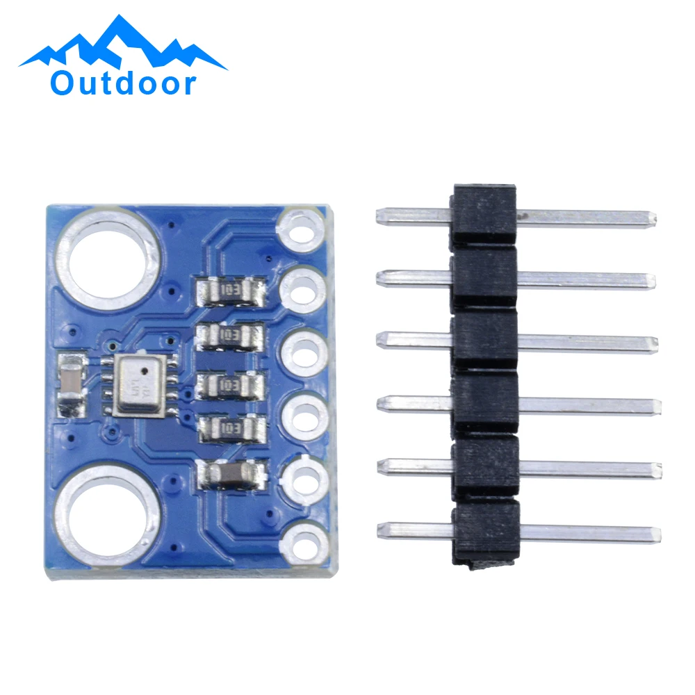 5PCS BMP280 3.3V High Precision Atmospheric Pressure Sensor Module  Barometric Pressure Altitude Sensor Board 300~1100hPa Blue