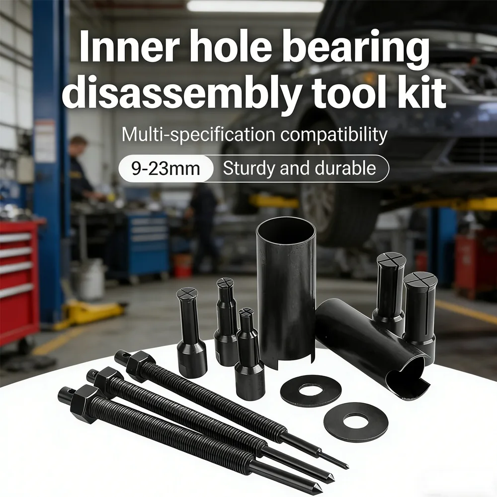 Extracteurs de roulements de moto 9-23 mm, extracteurs de roulements internes de vélo, outils de réparation manuels, extracteurs de roues et d'engrenages