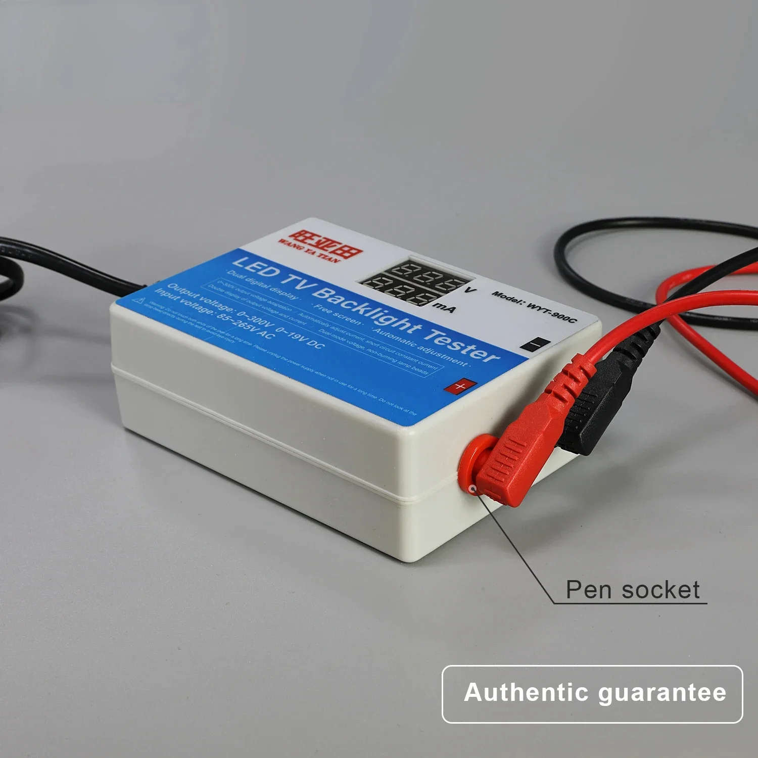 Imagem -05 - Tester Led Multifuncional com pé de Cabra Medição de Corrente e Tensão Backlight Strips Miçangas tv Saída 0300v