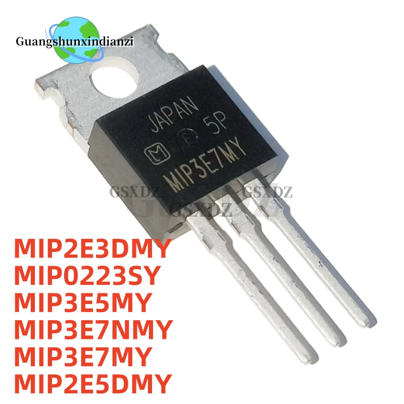 

10 шт., MIP2E3DMY MIP0223SY MIP3E5MY MIP3E7NMY MIP3E7MY MIP2E5DMY TO-220, трубка источника питания с ЖК-дисплеем