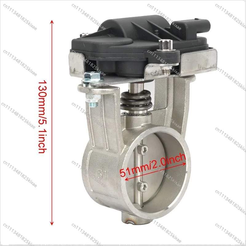 For Automobile Exhaust Pipe Electronic Electric Valve Integrated Cut Off Exhaust Muffler System 51/60/63/76mm