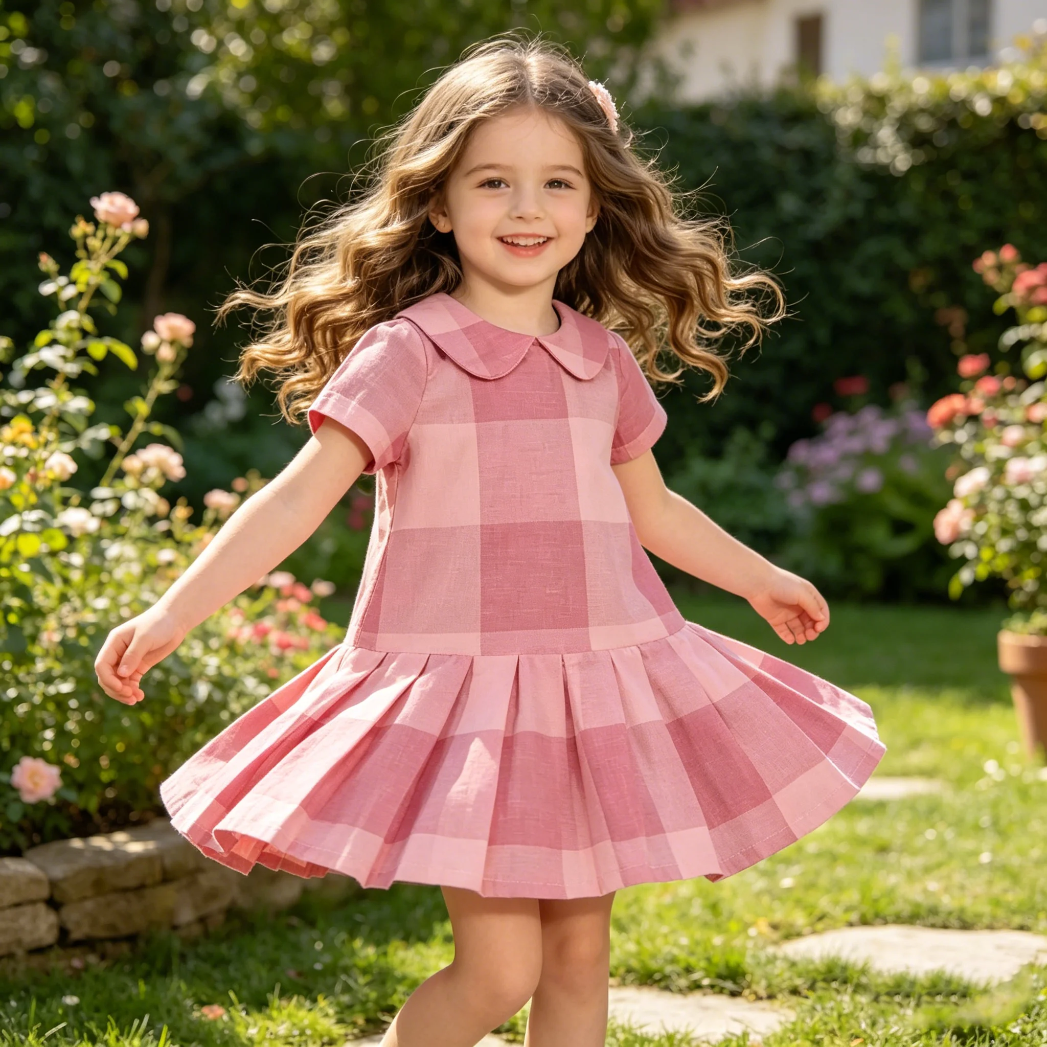 

Girls Clothes 2026 New Summer Princess Dresses Short Sleeve Kids Dress Baby Dresses for Children Clothing 1-7Y