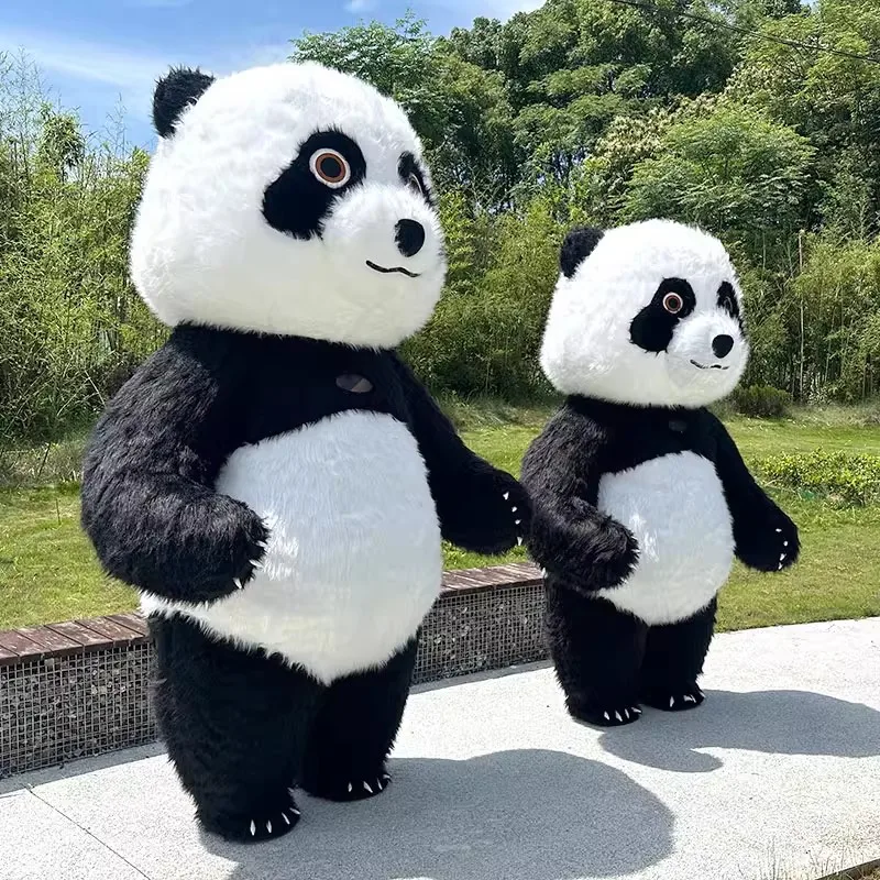

Party Props Cosplay 260cm Inflatable Polar Bear Panda Mascot Costume Advertise Fancy Dress Party Animal Carnival Anmie Stage Pe