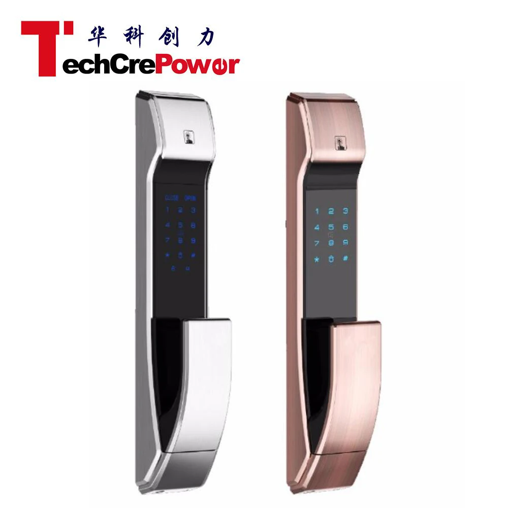 K7-10 ล็อคประตูดิจิตอลความปลอดภัยสูงล็อคลายนิ้วมือสำหรับโฮมออฟฟิศ