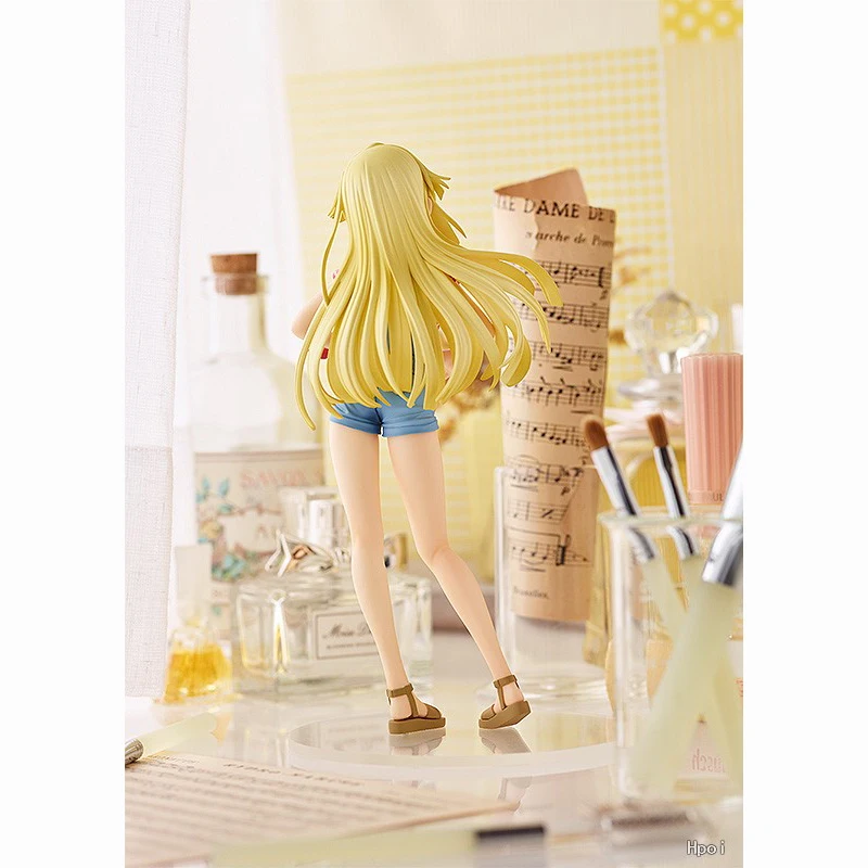 In Stock Original Genuine GSC  POP UP PARADE Tsurumaki Kokoro Game Character Model Animation Character Action Toy 17cm