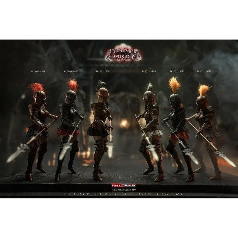 TBLEAGUE Originele 1/12 Empire Guardian Bag Rubber Mobiele 6-inch Oude Vrouwelijke Soldaat Mobiele Pop Handgemaakte Model Play ModelGift