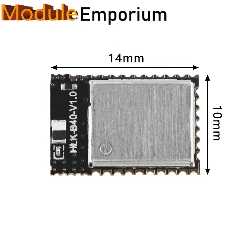 BLE5.1 Master Slave 100M Integrated BLE GATT UART Wireless Serial Port Transparent Transmission Module HLK-B40