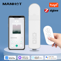 Tuya Smart Zigbee Electric Curtain Motor DIY Motorized Chain Roller Blinds Shade Shutter Drive Work for Alexa Google Home Alice